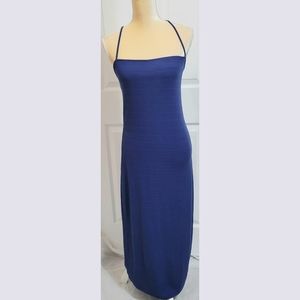 Strappy lightweight bodycon maxi dress